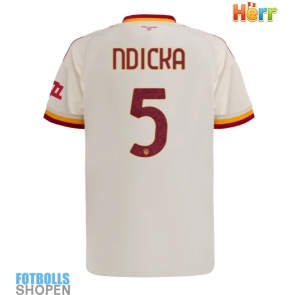 Billiga AS Roma Evan Ndicka #5 Bortatröja 2026-27 Kortärmad